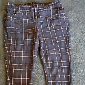 Torrid sz 12 multi zip ponte pant